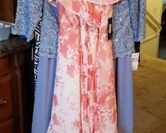 Ladies dresses, evening wear