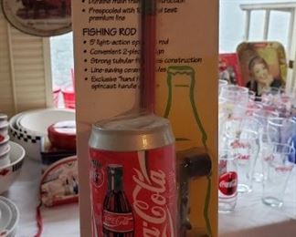 Coca Cola fishing rod by Johnson
