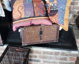 Laurel Burch pillows