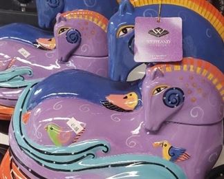 Laurel Burch cookie jars