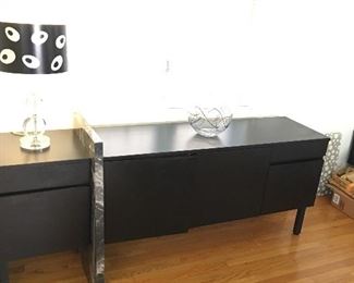 Modern sleek credenza 