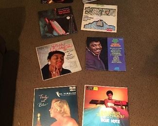 Albums, LPs, 45s, Records