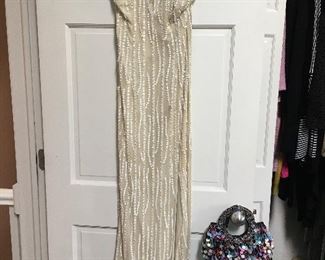 Beaded gown