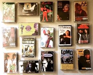 Jazz hip hop RB Cassettes records albums lps vhs DVDs 78s 45s wii 72” flatscreen NEW by Samsung. MAN CAVE. 