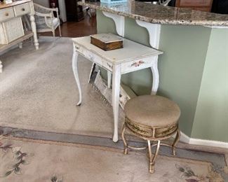 Table and foot stool