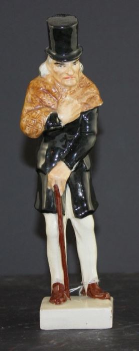 Ebeneezer Scrooge figurine from England