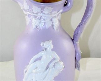 Samuel Alcock (1799 to 1848 ) Burslem Staffordshire Picture Jug