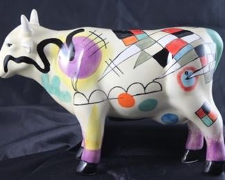 La Moola Ceramic Cow Bank by De Graft