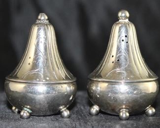 George Jensen Denmark sterling individual shakers three pairs