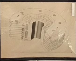 Original Pencil Art by Jane Paden 20 x 15