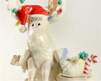LENOX “Merry Moosclause” 2006 Annual Porcelain Ornament