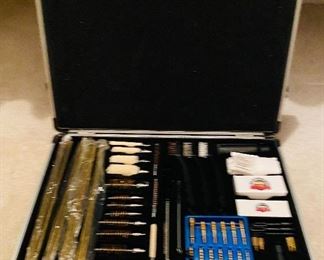Gunmaster 63pc Deluxe Universal Select Gun Cleaning Ki in Aluminum Case