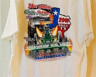 NEW 2009 NHRA “National Hot Rod Association” 24th Annual Fall Nationals Dallas Texas T-Shirt(BACK)