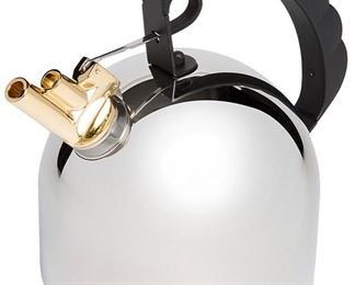 Richard Sapper Melodic Whistling Tea Kettle Model 9091 for Alessa Italy 1983