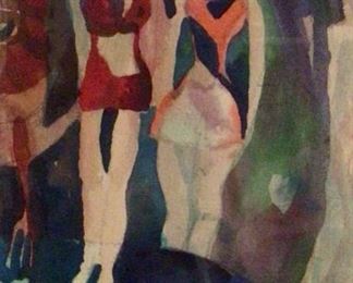 Jane Paden Original Water Color 6” x 9”