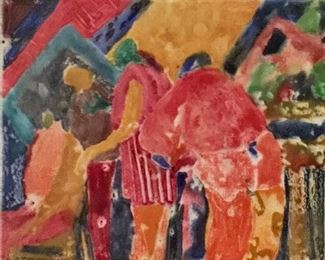 Jane Paden Original Art 10” x 8”