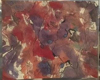 Jane Paden Original Watercolor 10.5” x 8.5”