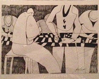 Jane Paden Pen and Ink Original Art (8.5 x 11)
