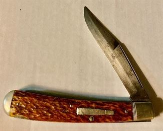 Remington vintage Single Blade Pocket Knife (closed 5 1/2”/open 9 3/4”)