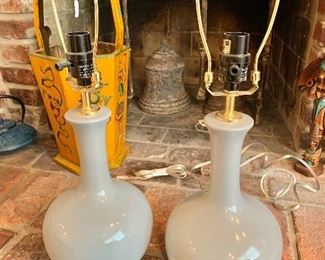 Pair Ballard Design lamps