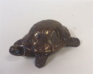Brass Turtle, 9" L. 