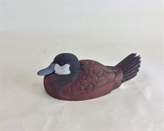 Signed Duck, 9 1/2" L.