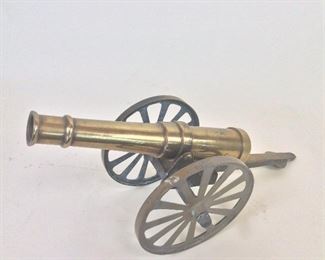 Brass Cannon, 16" L. 
