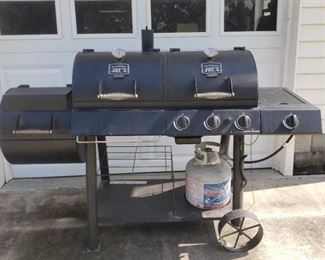 Oklahoma Joe Gas Charcoal Smoker Grill 