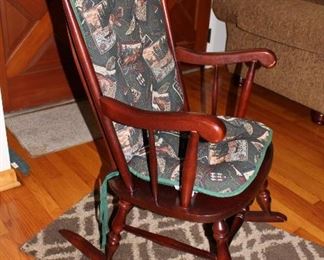 Vintage Virginia House Boston Rocker 