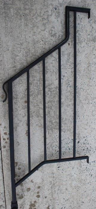 custom solid iron hand rail 