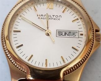 Hamilton masterpiece watch mint condition 