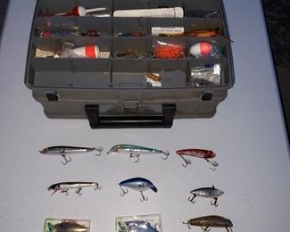 Packed tackle box