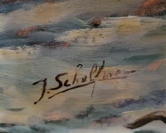 J Schelfman (?) signature