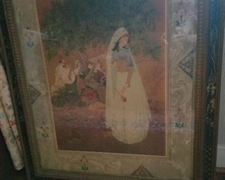 Chromolithograph - Persian, by M Chughtai, early 20th century