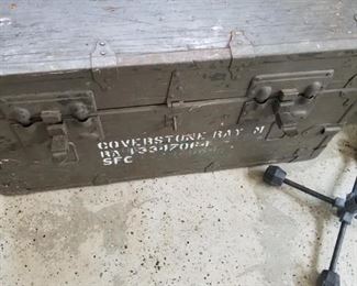 Vintage military box
