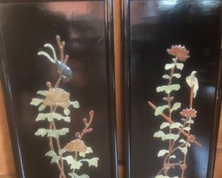 Vintage Asian Black Lacquer 