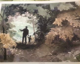 John Pike large print 1950's