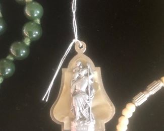 St. Christopher Sterling and Pearl