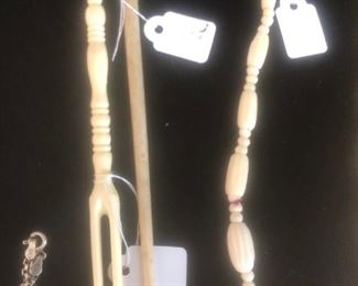 Carved pieces from Africa trip