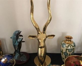 Brass antelope 