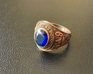 Lot #098---10ky 1969 Sparrows Point High School Class Ring, weight: 11.7g, size: 12.5, price: $600