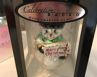 Radko Christmas Ornament