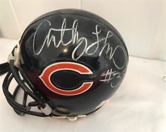Bears Autographed Helmet
