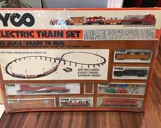 TYCO Electric Train Set in box