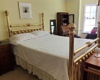 Vintage Brass Bed