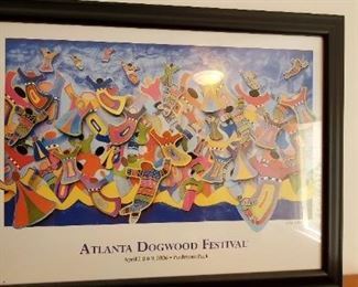 Atlanta Dogwood Festival Framed Print