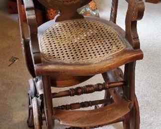 Antique Child's Highchair