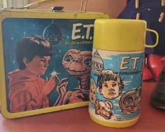 ET and Fraggle Rock Metal Lunchbox