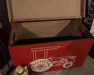 Vintage toy chest