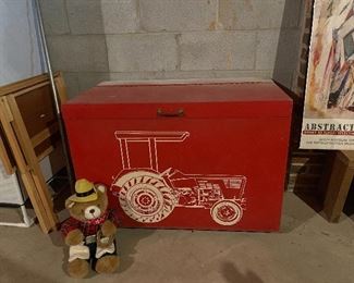 Vintage toy chest